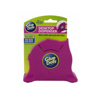 Glue Dots - Desktop Roll Dispenser