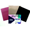 Glue FOIL - Self Adhesive Foil Variety Pack - Pink Gold and Black - 4 x 4