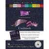 Core'dinations - Glitter Silk - 4.25 x 5.5 Color Core Cardstock Pack