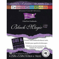 Core'dinations - Black Magic - 4.25 x 5.5 Color Core Cardstock Pack - Hocus Pocus