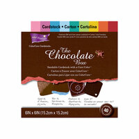 Core'dinations - The Chocolate Box Collection - 6 x 6 Color Core Cardstock Pack