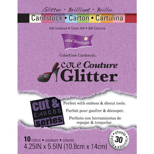 Core'dinations - Core Couture - 4.25 x 5.5 Color Core Cardstock Pack