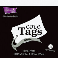 Core'dinations - Core Tags - Small - Textured White
