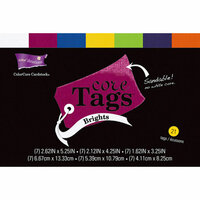 Core'dinations - Core Tags - Textured Brights Assorted