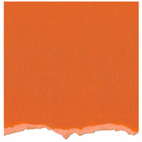 Core'dinations - Tim Holtz - Adirondack Collection - 12 x 12 Textured Cardstock - Sunset Orange