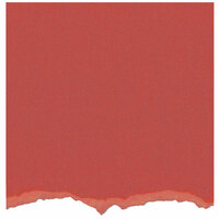 Core'dinations - Tim Holtz - Adirondack Collection - 12 x 12 Textured Cardstock - Red Pepper