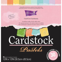 Core'dinations - Pastels - 12 x 12 Textured Color Core Cardstock Pack
