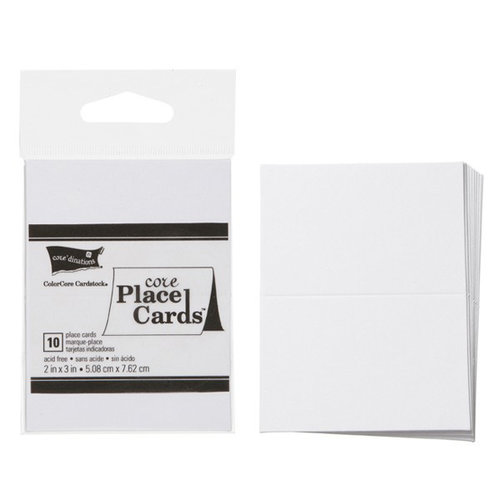 Core'dinations - Core Place Cards - True White