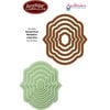 JustRite - Spellbinders - Die Cutting and Embossing Template - Nested Oval Medallion Labels