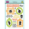 JustRite - Halloween - Clear Acrylic Stamps - Booti-ful Cameos