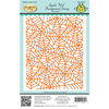 JustRite - Halloween - Cling Mounted Rubber Stamps - Spiderweb Background