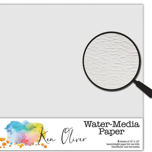Canvas Corp - Ken Oliver - Water Media Collection - 12 x 12 Paper