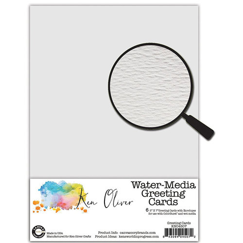 Canvas Corp - Ken Oliver - Water Media Collection - Greeting Cards with Envelopes