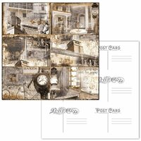 Ken Oliver - Hometown Collection - 12 x 12 Double Sided Paper - 4 x 6 Journaling Postcards