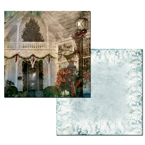 Ken Oliver - Hometown Christmas Collection - 12 x 12 Double Sided Paper - Oh, Christmas Tree