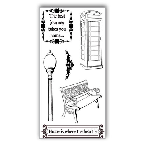 Ken Oliver - Hometown Cottage Collection - Clear Acrylic Stamps - Set 1