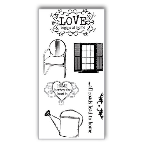 Ken Oliver - Hometown Cottage Collection - Clear Acrylic Stamps - Set 2