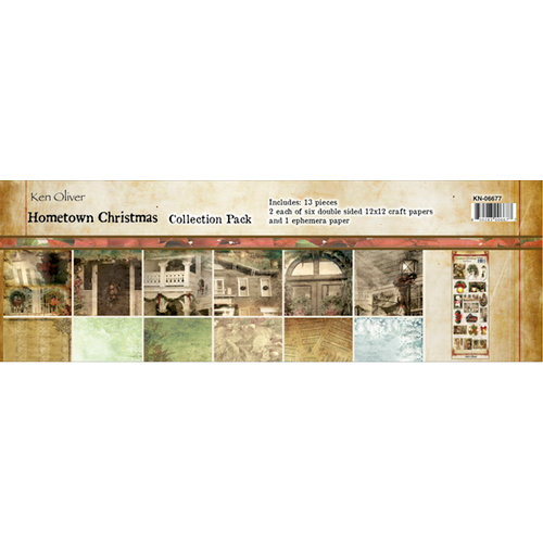 Ken Oliver - Hometown Christmas Collection - 12 x 12 Collection Pack