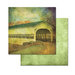 Ken Oliver - Covered Bridges Collection - 12 x 12 Double Sided Paper - Hickory Creek