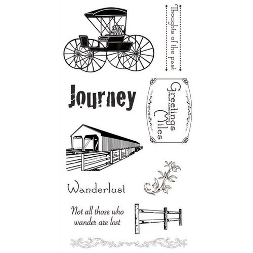 Ken Oliver - Covered Bridges Collection - Clear Acrylic Stamps - Set 2