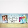 Ken Oliver - Mixed Media - Art Board - 6 x 6 - 3 Pack