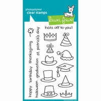 Lawn Fawn - Clear Photopolymer Stamps - Hats Off to You