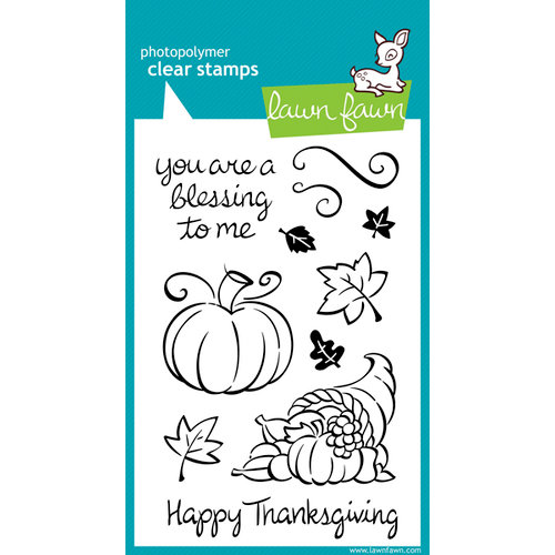 Lawn Fawn - Clear Acrylic Stamps - Harvest Season