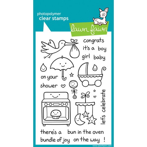 Lawn Fawn - Clear Acrylic Stamps - Plus One