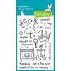 Lawn Fawn - Clear Acrylic Stamps - Plus One