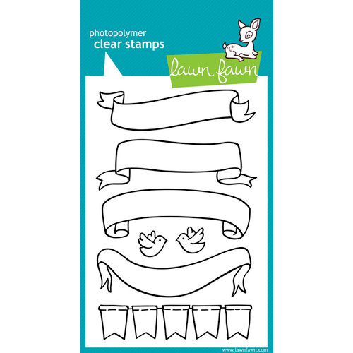 Lawn Fawn - Clear Acrylic Stamps - Bannerific