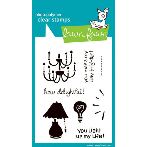Lawn Fawn - Clear Acrylic Stamps - How Delightful