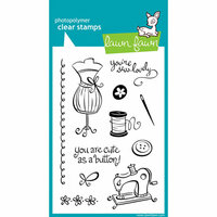 Lawn Fawn - Clear Acrylic Stamps - Sew Lovely