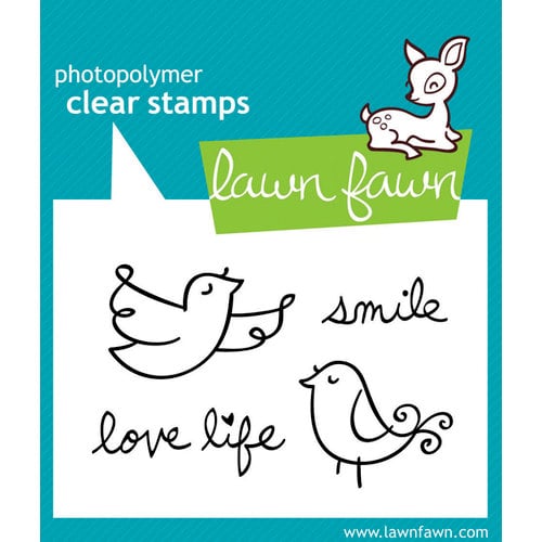 Lawn Fawn - Clear Acrylic Stamps - Fly Free