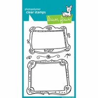 Lawn Fawn - Clear Acrylic Stamps - Fanciful Frames