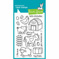 Lawn Fawn - Clear Photopolymer Stamps - Critters on the Farm