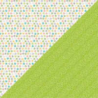 Lawn Fawn - Bright Side Collection - 12 x 12 Double Sided Paper - Spoonful Of Sugar