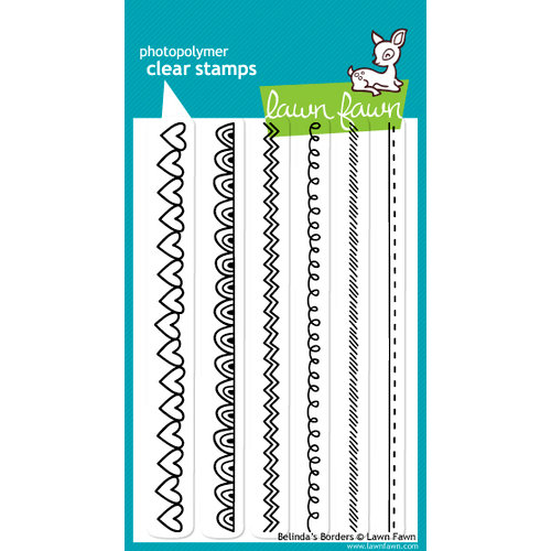 Lawn Fawn - Clear Acrylic Stamps - Belinda's Borders