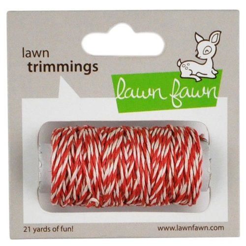 Lawn Fawn peppermint bakers twine