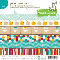 Lawn Fawn - Dewey Decimal Collection - 6 x 6 Paper Petite Pack
