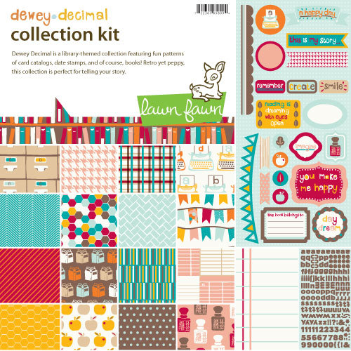Lawn Fawn - Dewey Decimal Collection -12 x 12 Collection Kit
