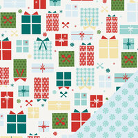 Lawn Fawn - Fa-La-La Collection - Christmas - 12 x 12 Double Sided Paper - Oh What Fun