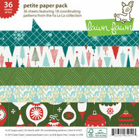 Lawn Fawn - Fa-La-La Collection - Christmas - 6 x 6 Petite Paper Pack