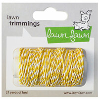 Lawn Fawn - Lawn Trimmings - Bakers Twine Spool - Lemon