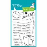 Lawn Fawn - Clear Acrylic Stamps - Good Fortune