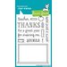 Lawn Fawn - Clear Acrylic Stamps - A Good Apple