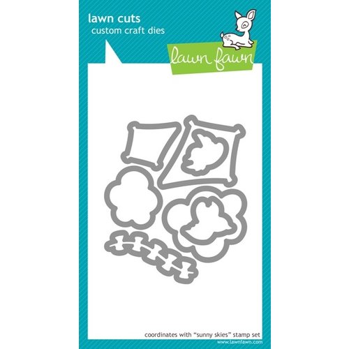 Lawn Fawn - Lawn Cuts - Die Cutting Template - Sunny Skies