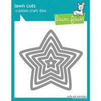 Lawn Fawn - Lawn Cuts - Dies - Puffy Star Stackables