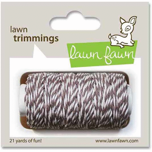 Lawn Fawn - Lawn Trimmings - Bakers Twine Spool - Hot Cocoa