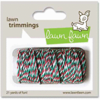 Lawn Fawn - Lawn Trimmings - Bakers Twine Spool - Mistletoe