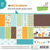 Lawn Fawn - Into the Woods Collection - 6 x 6 Petite Paper Pack